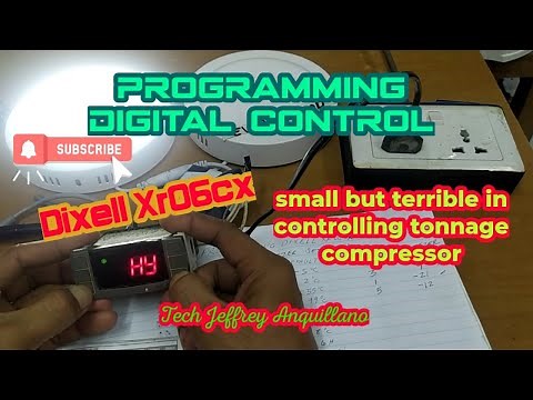 PROGRAMMING DIXELL XR06CX FROM CHILLER TO FREEZER SETTINGS