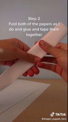 Dragon puppet on TikTok