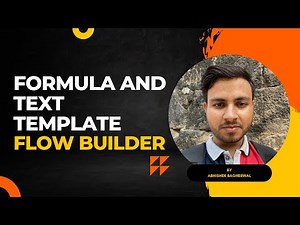 Formula And Text Template - Flow Builder