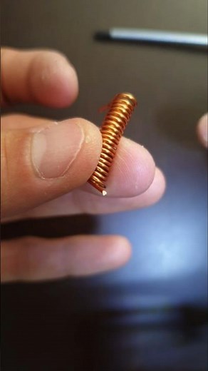 How to Make a Spring from Copper Wire with Just a Screwdriver! #diy