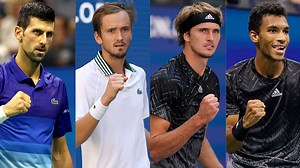 94K views · 1.7K reactions | Our four men's semifinalists have blown out the competition with their incredible shot-making. | US Open Tennis Championships | Facebook