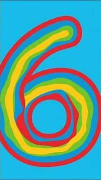 How to Write Number 6 | Preschool & Kindergarten Learning Video