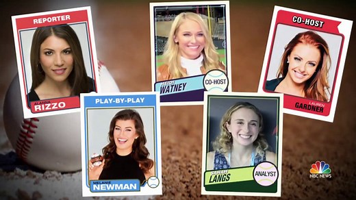All-women broadcast team to make Major League Baseball history