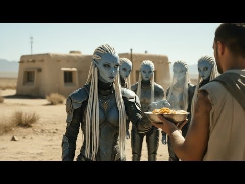 I Shared My Food with a Starving Alien Woman — Her Friends Appeared and Changed My Fate | HFY