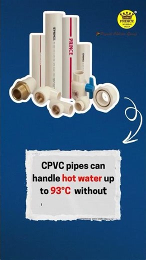 Fun Fact: Why CPVC Pipes Are Perfect for Hot & Cold Water | Prince Piyush Chheda Group Pipe