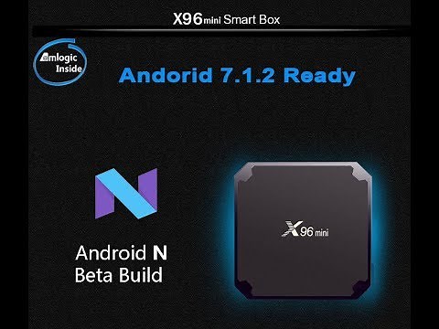 X96 mini TV Box Test en Fr