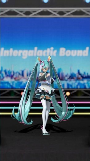A little sneak peek of the "Intergalactic Bound" dance, theme song of MIKU EXPO 10th Anniversary!