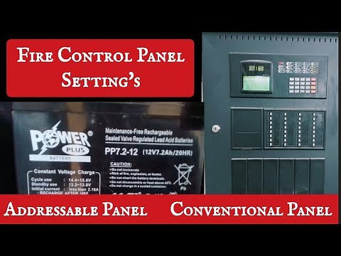 Addressable Fire Alarm Control Panel Setup | | Fire Alarm Panel Setting