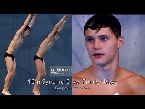 10m Dive Synchro Boys Finals | European Games 2023 🇵🇱