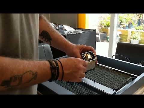 xTool D1 Lens Cleaning