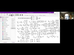 Numerical Analysis: QR Factorization