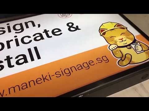 How To Make Signage: Standard Lightbox
