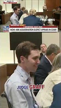 BREAKING: Charlie Kirk assassination suspect Tyler Robinson makes first in-person court appearance