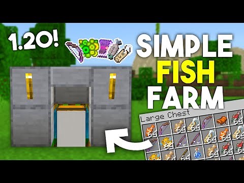 Minecraft Fish XP Farm 1.21 tutorial in bedrock!
