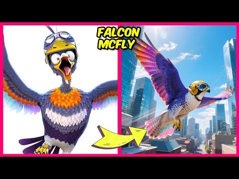 Astro Bots Characters in Real Life + Real One Quiz + their Favorite Snacks & More! | Falcon Mcfly