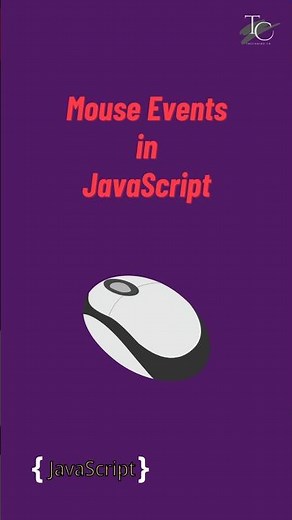 Mouse events in javascript | #javascript tutorial in 1 minutes #events #programming #coding