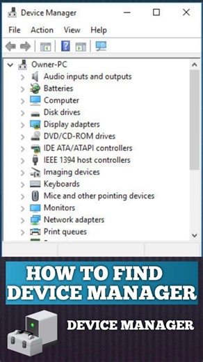 Find Device Manager on Windows 11 FAST | Find Device Manager on Windows ‪@PCMobileOfficial‬
