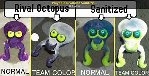Playable Rival and Sanitized Octopus Mod for Splatoon 2 | Splatoon 2 Mods