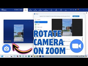 Rotate your camera in a Zoom meeting