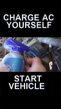 CHARGE 134A AC SYSTEM TUTORIAL EASY