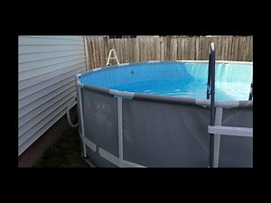 Intex Pool Setup And Assembly