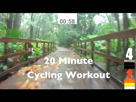 20 Minute Indoor Cycling Workout