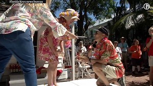 136K views · 124 reactions | Sound on for this one, folks. This annual conch-blowing contest, which sees Floridians aim to impress judges with their shell-blowing proficiency, ended in a marriage proposal. Retiree Mary Lou Smith, who won the women’s division contest, agreed to marry fellow ‘conch-honker’ Rick Race – and they celebrated with a duet. | The Guardian | Facebook