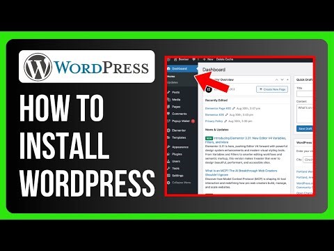 How to Install WordPress