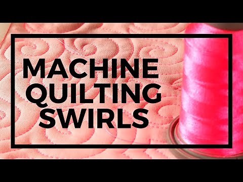 Swirl Meander Machine Quilting Tutorial: Free-motion Challenge Quilting Along w/ Angela Walters