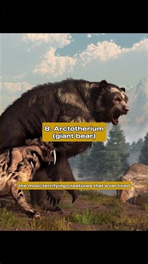 the most terrifying creatures that ever lived☠️