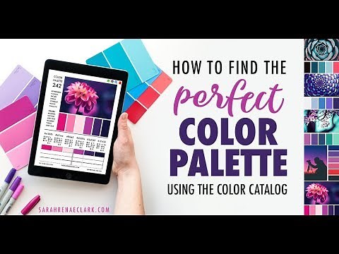 How to Find the Perfect Color Palette Using The Color Catalog