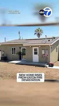 New home rises from Eaton Fire devastation