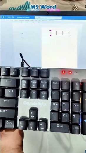 Make a Table in MS Word Using Just a Keyboard Shortcut You’ll Be Shocked How Simple It Is #MSWord