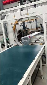 Horizontal Solid Wood Board Wrapping Machine | Automated High-Speed Board Packaging