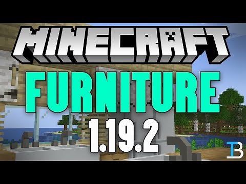How To Add The Furniture Mod to Minecraft 1.19.2 (MrCrayfish’s Furniture Mod)