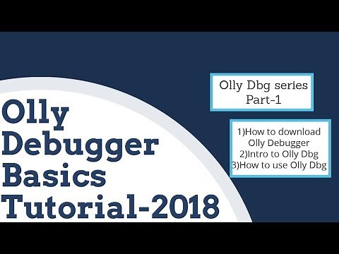 Ollydbg tutorial [2019] ollydbg cracking tutorial series + ollydbg download [Part 1]
