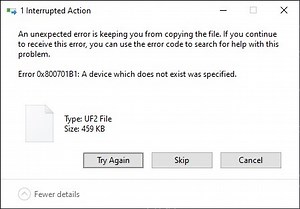 How to Repair Error Code 0X800701B1 in Windows PC - Windows Bulletin