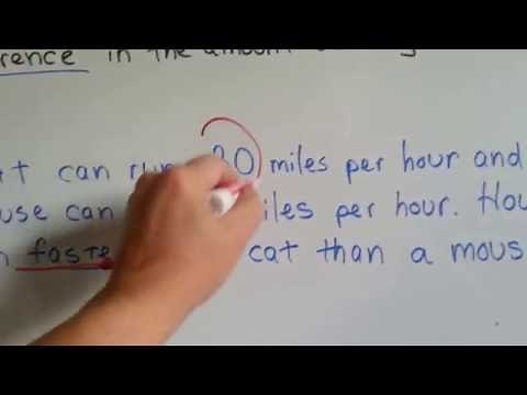 Grade 3 Math #1.12, Subtraction Word Problems