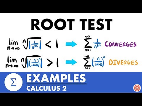 Root Test Examples | Calculus 2 - JK Math