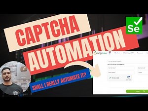 Captcha Automation - Shall I Really Automate It? || ReCaptcha Automation Using Selenium