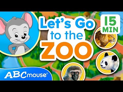 Zoo Adventure by ABCmouse 🐼🦜🐅 | 15 MINUTE FULL EPISODE | Pandas and Parrots | Preschoolers
