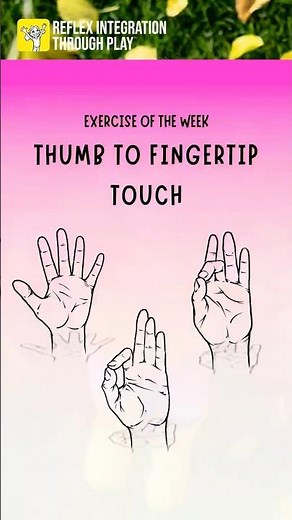 Thumb to Finger Touch: Palmar Grasp, Hands Pullling, & Babkin Reflexes