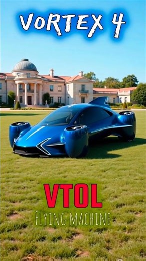 VORTEX 4, VTOL Flying Car concept, Future of Air Mobility?