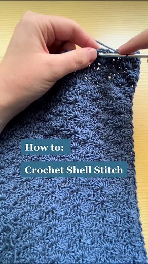 Crochet Shell Stitch Tutorial