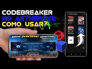 COMO usar os códigos do APP codebreaker v10.1 em jogos de PS2 no AETHERSX2 android