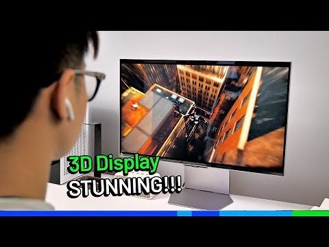 3D display without glasses? This is WILD!!! Samsung Odyssey 3D review