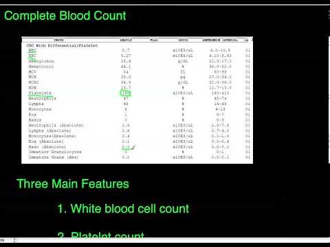 Overview of the Complete Blood Count