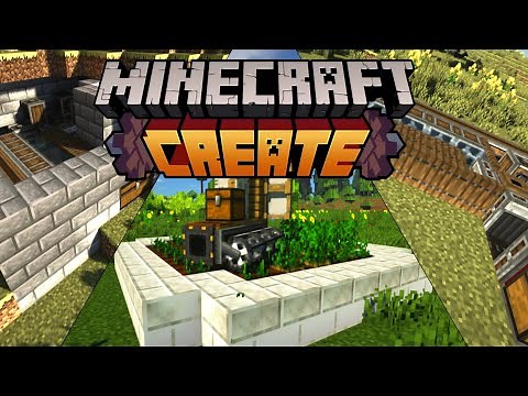 Best 3 Beginner Machines | Create Mod | Tutorial | Minecraft