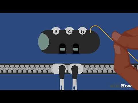 How to Reset a Luggage Lock