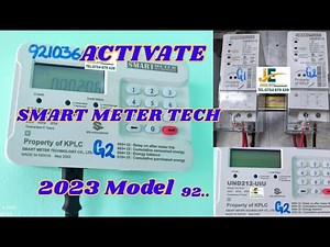 HOW TO ACTIVATE SMART METER TECHNOLOGY MODEL 2023. Pairing & Commissioning.